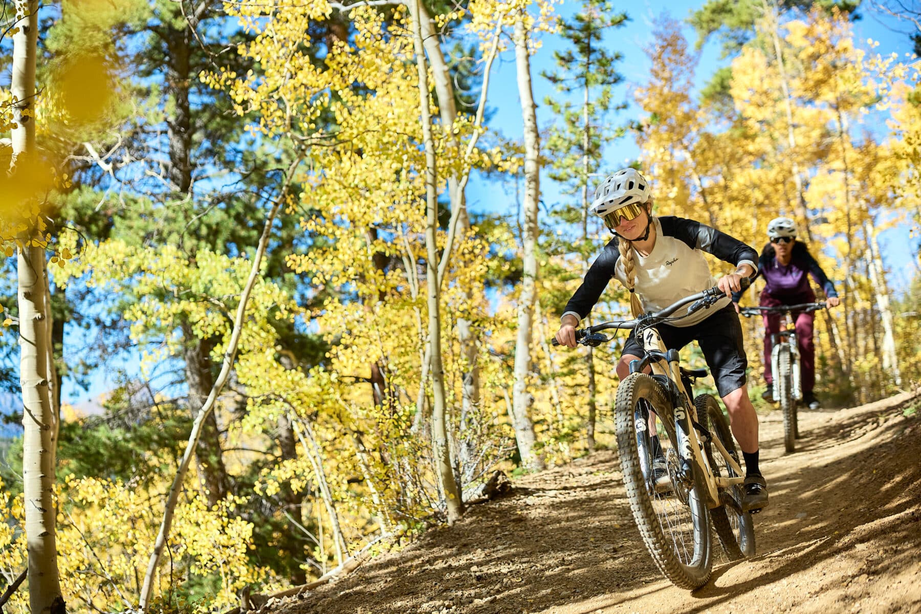 fall mountain biking in vail