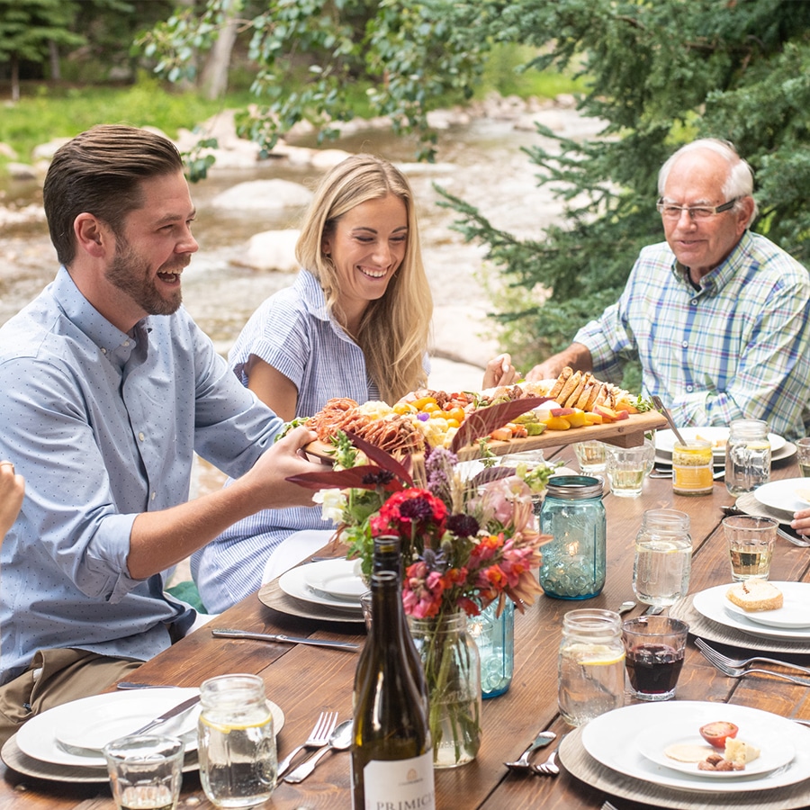 Outdoor Dining in Vail, Colorado