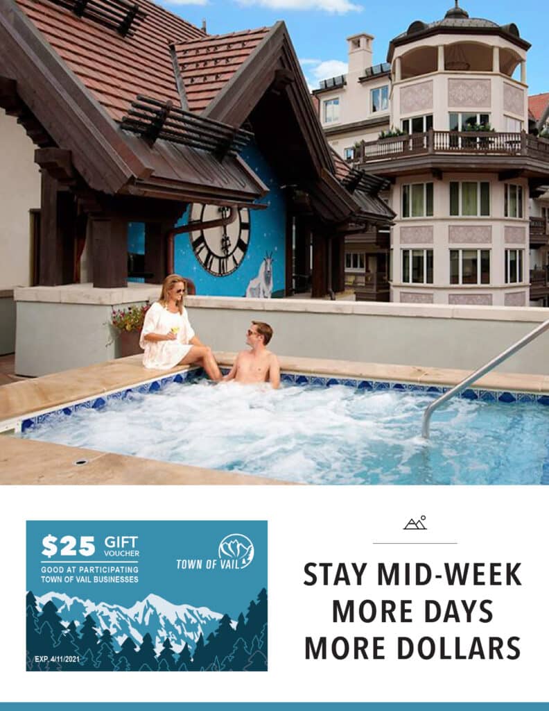 Vail Winter Workcation Lodging Offer